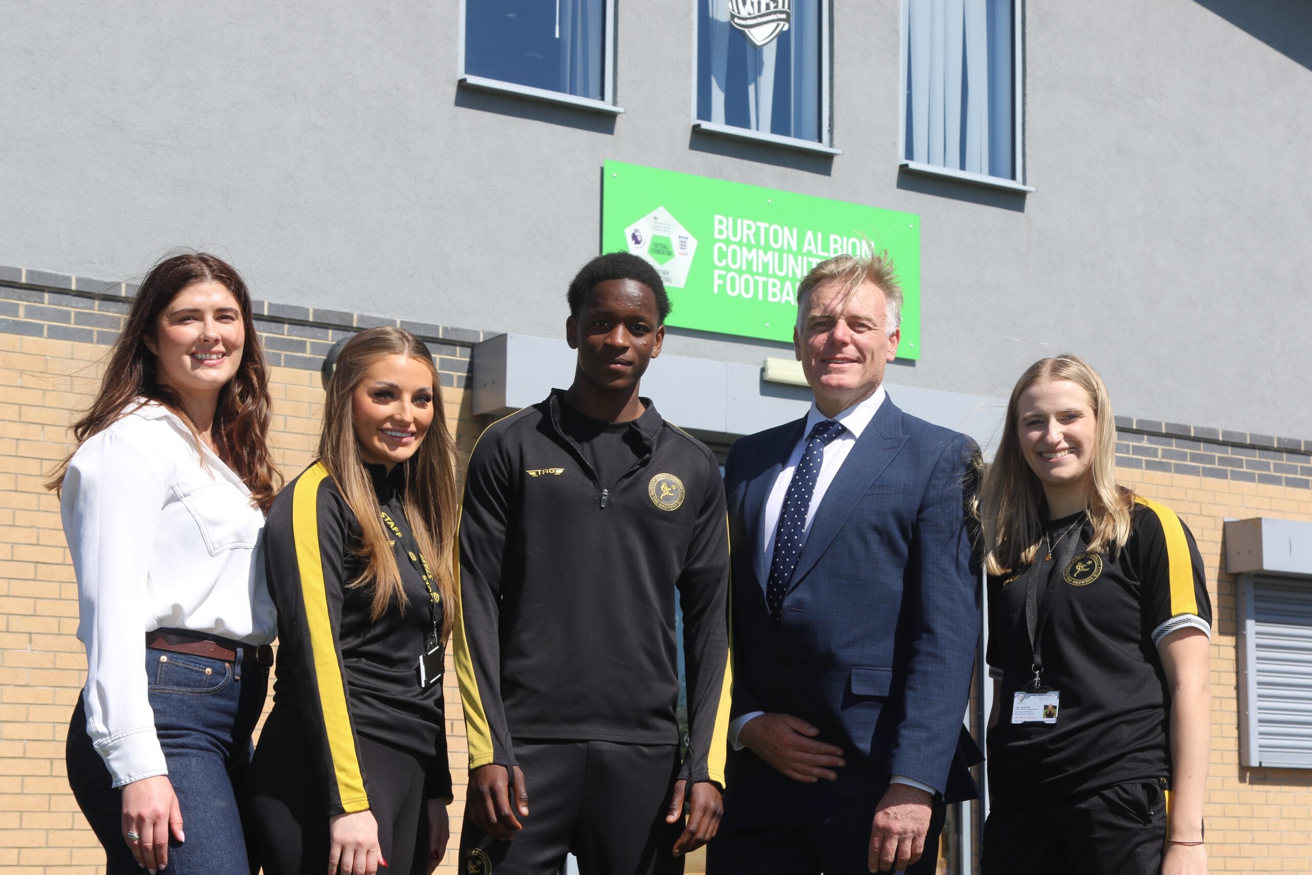 Partnering with Burton Albion Community Trust