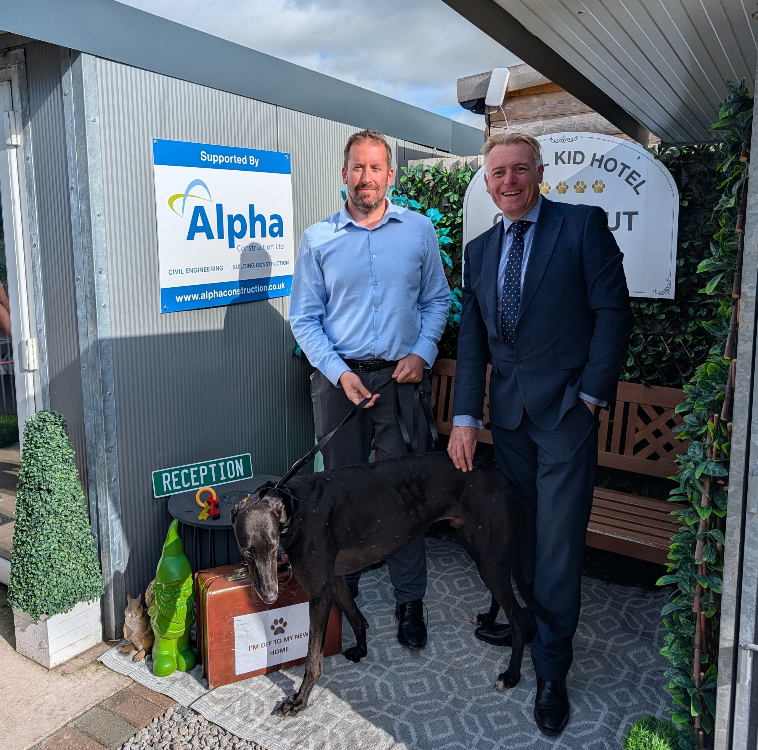 Sponsoring the Greyhound Trust Burton